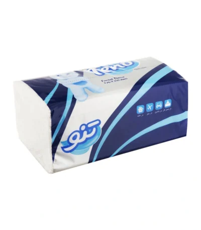خرید دستمال کاغذی 2 لایه تنو 250 برگ