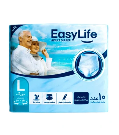 خرید پوشک شورتی بزرگسال ایزی لایف سایز بزرگ